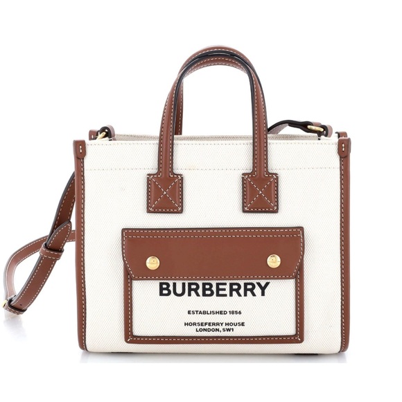 Burberry canvas tote - Picture 1 of 5